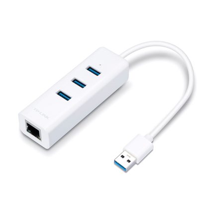 Adaptador de red TP-LINK USB 3.0 a Gigabit Ethernet + 3 puertos USB 3.0