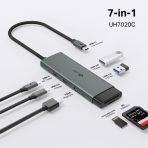 Hub TPLINK USB Type C 7 Puertos HDM, Ranuras para SD, microSD y Carga Rápida