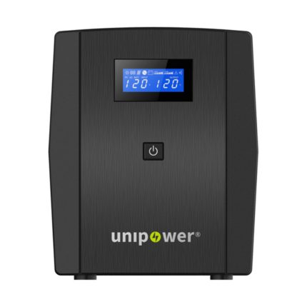 UPS Unipower UPI2000 Línea Interactiva 2000VA 1200W 120V AC Monofásica con Pantalla LCD en Torre
