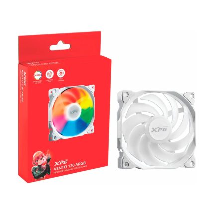 Fan Cooler (Ventilador) XPG by ADATA VENTO ARGB Blanco / 1.2