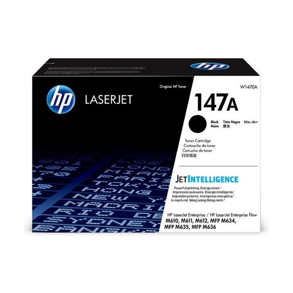 Tóner HP 147A Negro 147A Laserjet 10.500 paginas Tóner HP 147A Negro 147A Laserjet 10.500 paginas