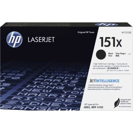 Toner HP W1510X Negro 151X Laserjet pro 4003 4101 4102 4103 4104 9.700 Pag