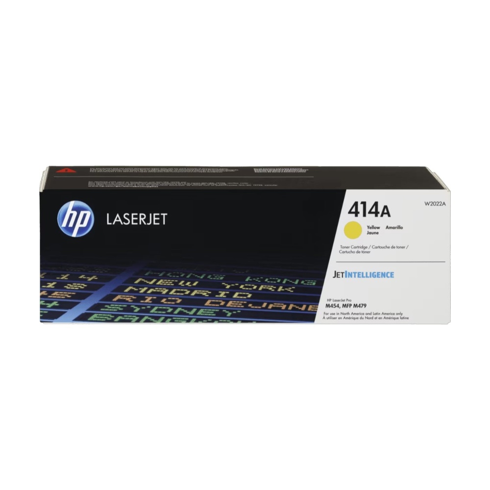 Cartucho de Tóner HP 414A Y Cartucho de Tóner HP 414A Y