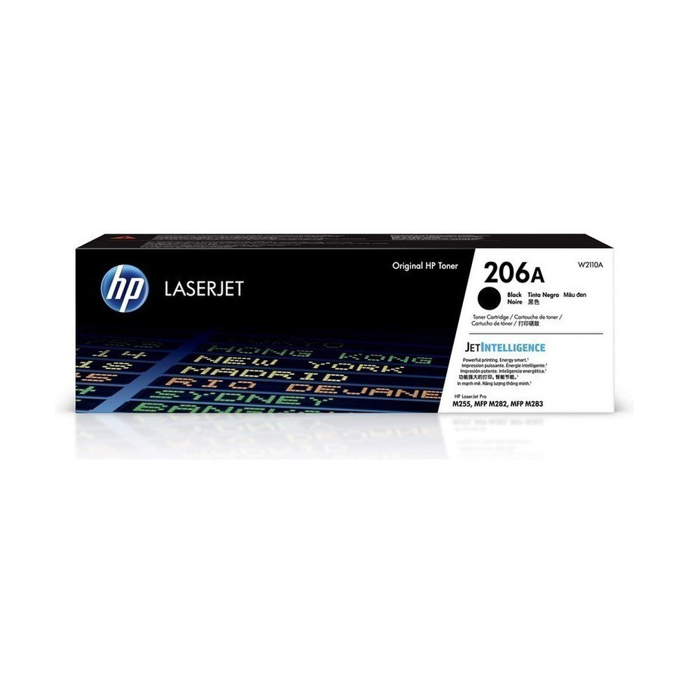 TONER HP NEGRO 206A LASERJET PRO M255, M283 1.350 PAG TONER HP NEGRO 206A LASERJET PRO M255, M283 1.350 PAG